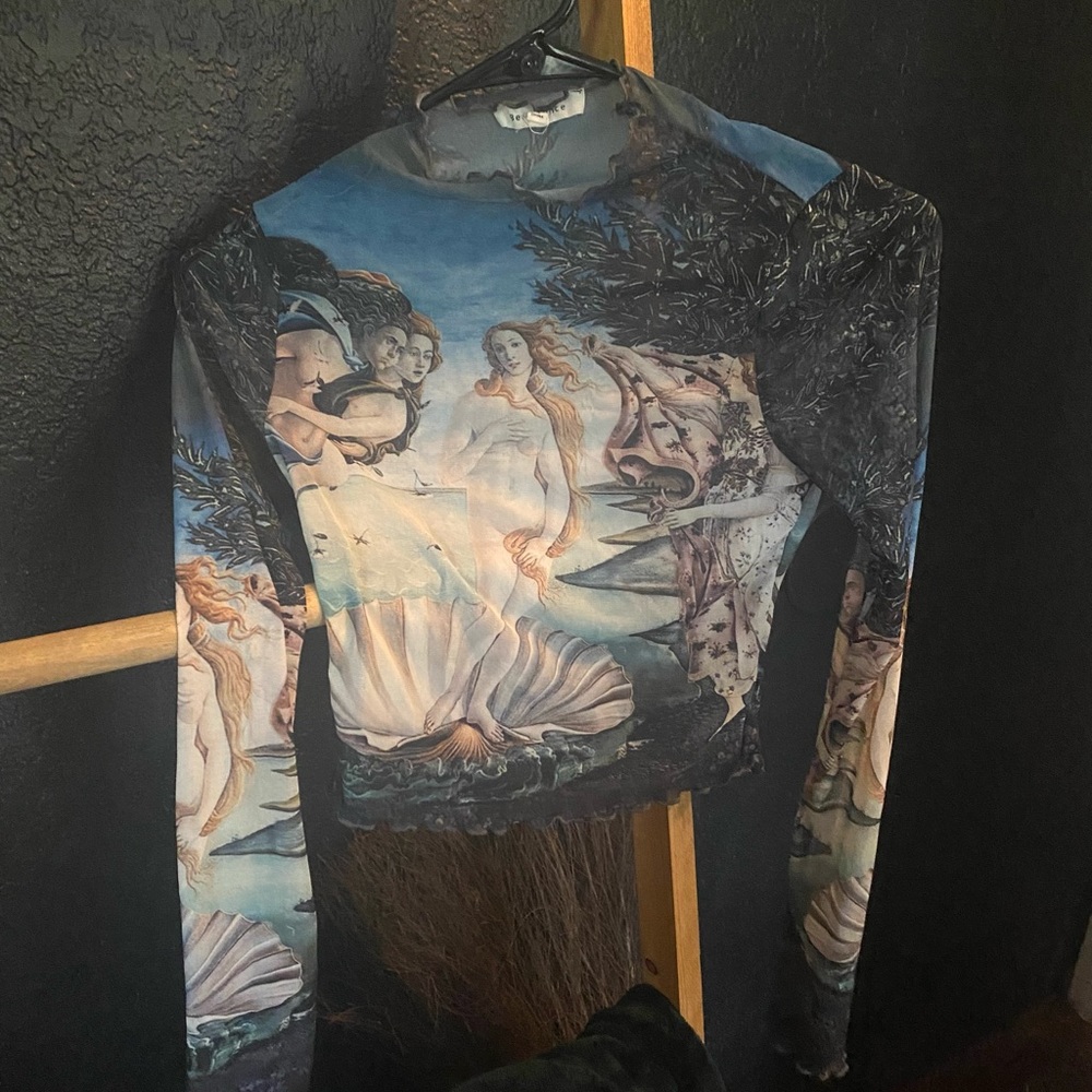 sheer shirt